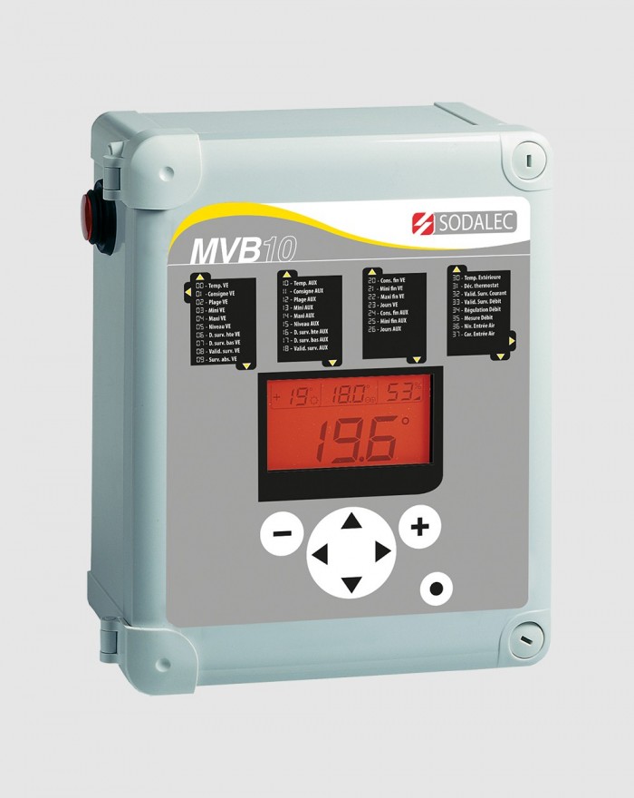 Régulation MVB 10 - LCD